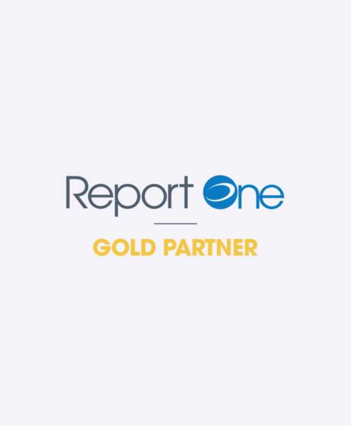 Logo Report One Gold Partner