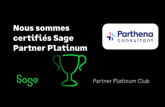 Parthena Consultant certifié Sage Partner Platinum – membre du Partner Platinum Club
